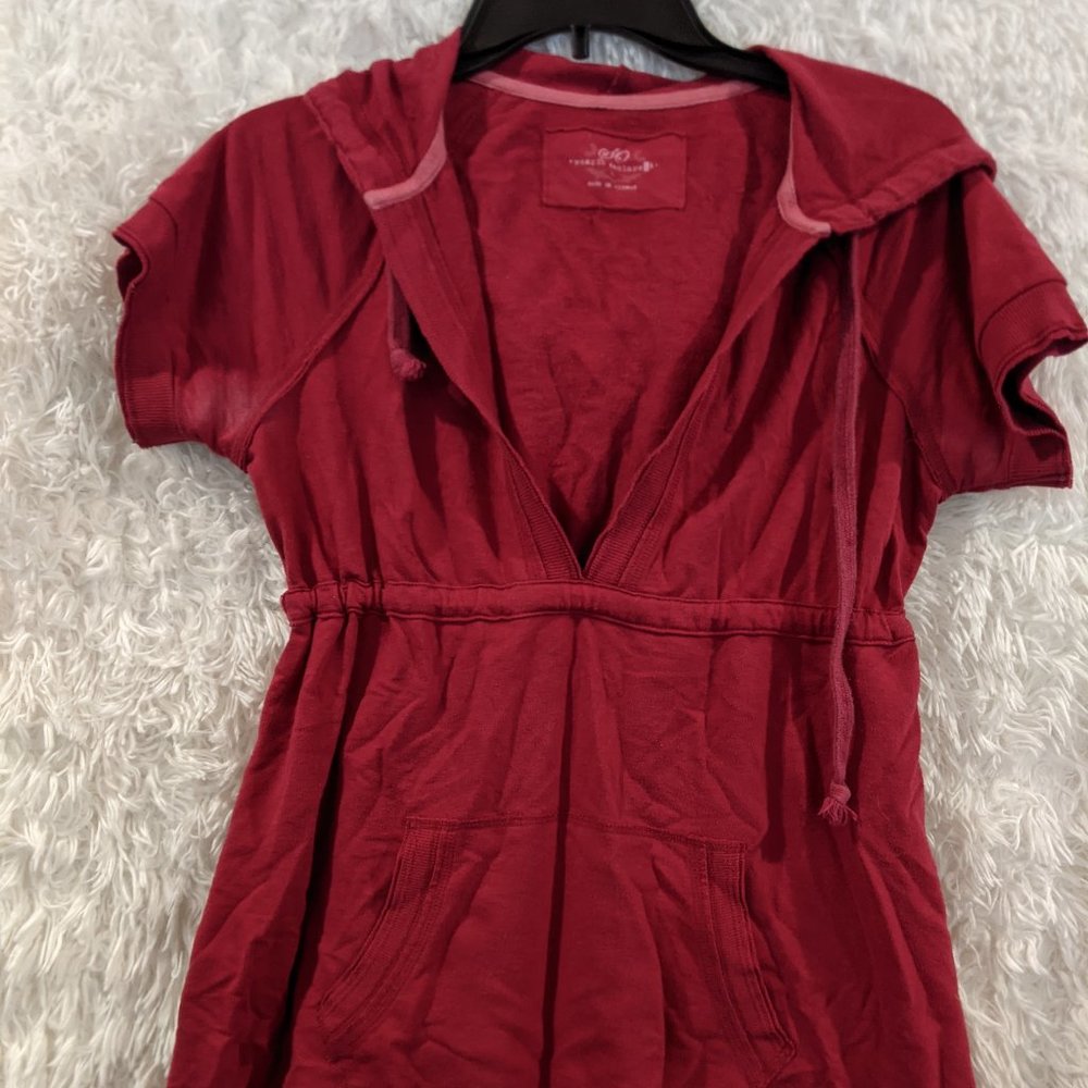 Hooded Short Sleeve Tee - L